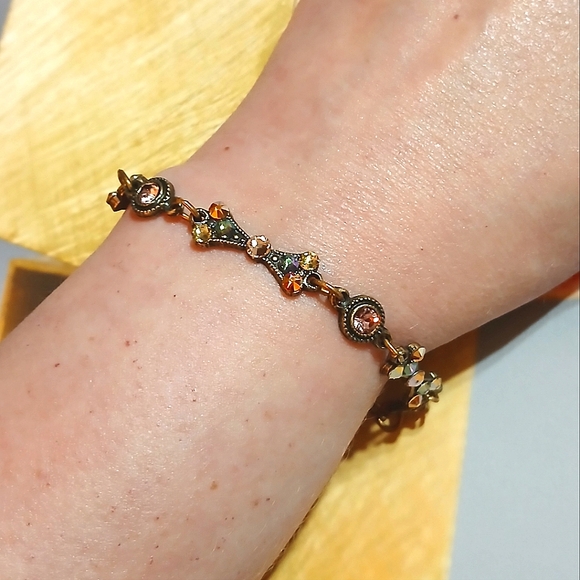 VTG Anne Koplik Designs Swarovski Crystal Bracelet - Picture 6 of 6